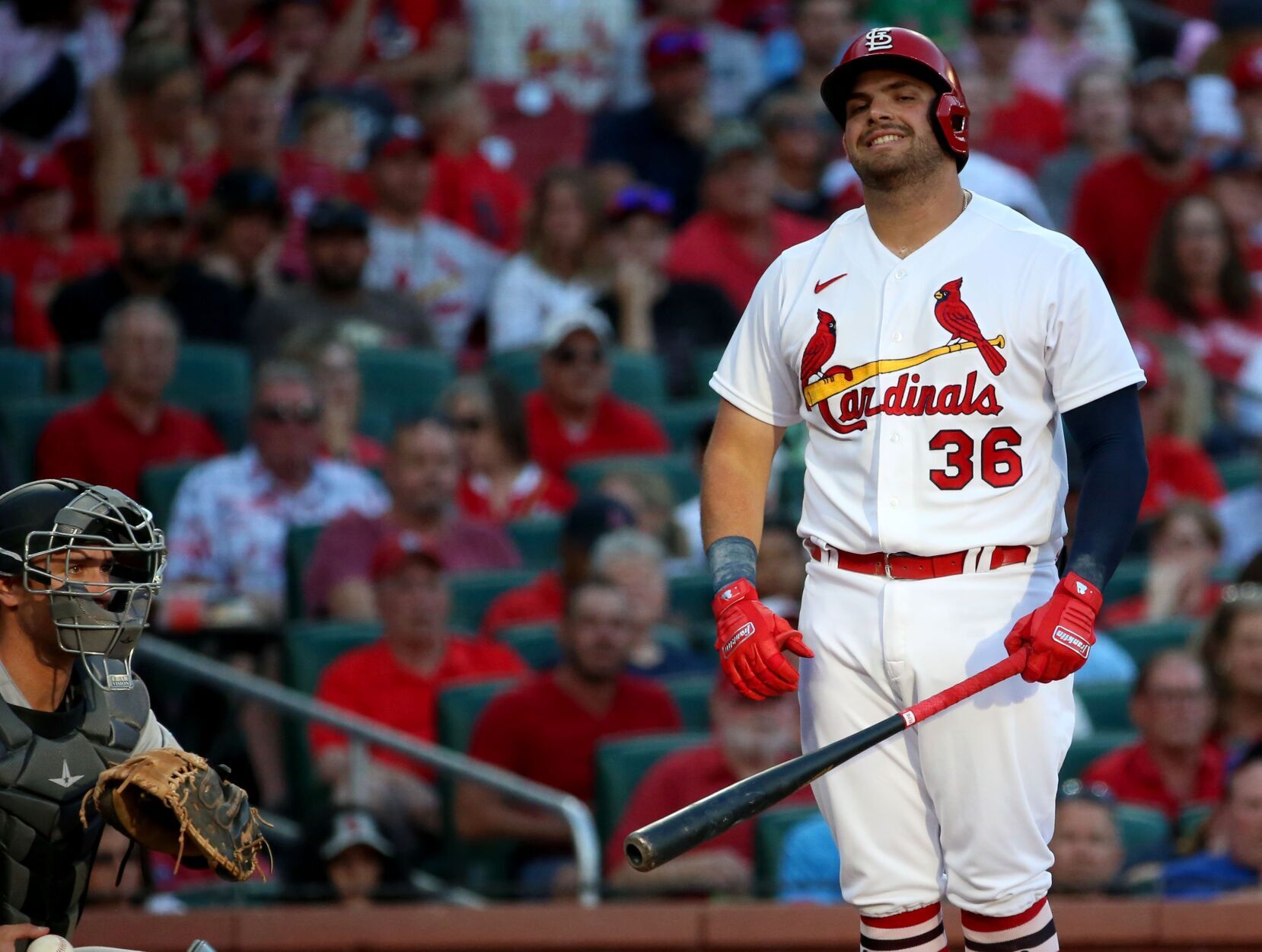 Game 2 of St. Louis Cardinals and Miami Marlins series